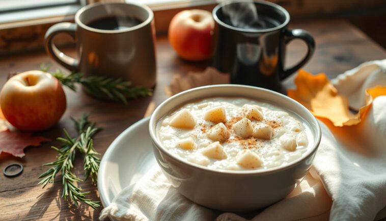 Apfel Porridge Rezept