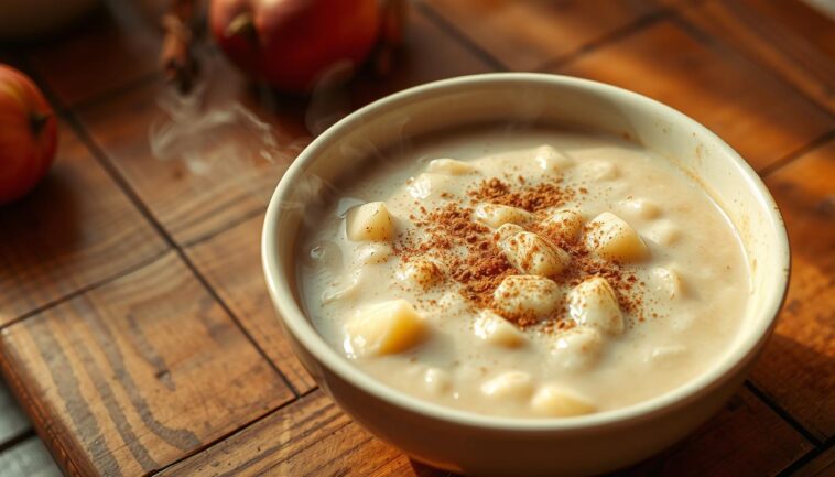 Apfel-Zimt-Porridge