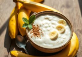 Bananen-Kokos-Porridge