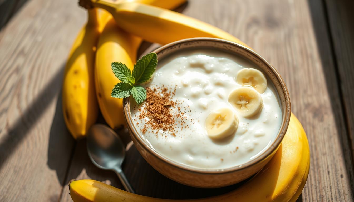 Bananen-Kokos-Porridge
