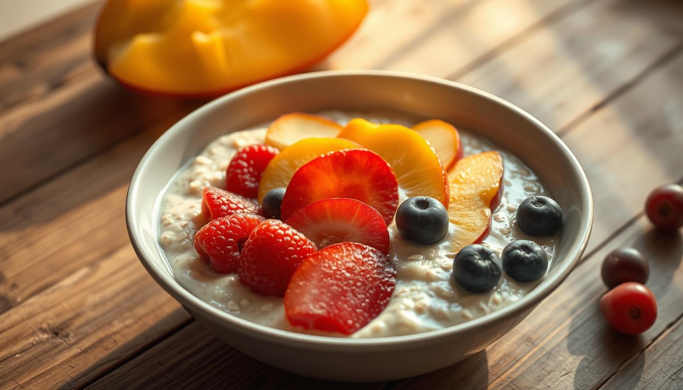 Früchte Porridge