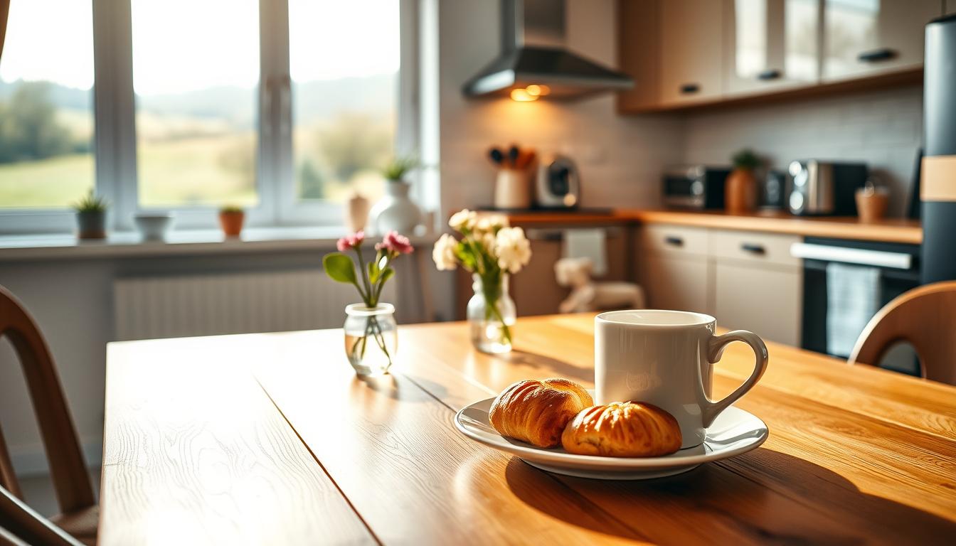 Frühstück zu Hause oder unterwegs