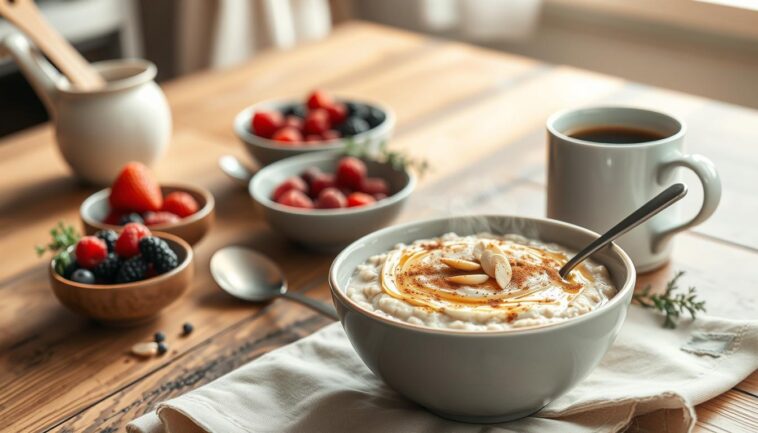 Haferflockenfrühstück