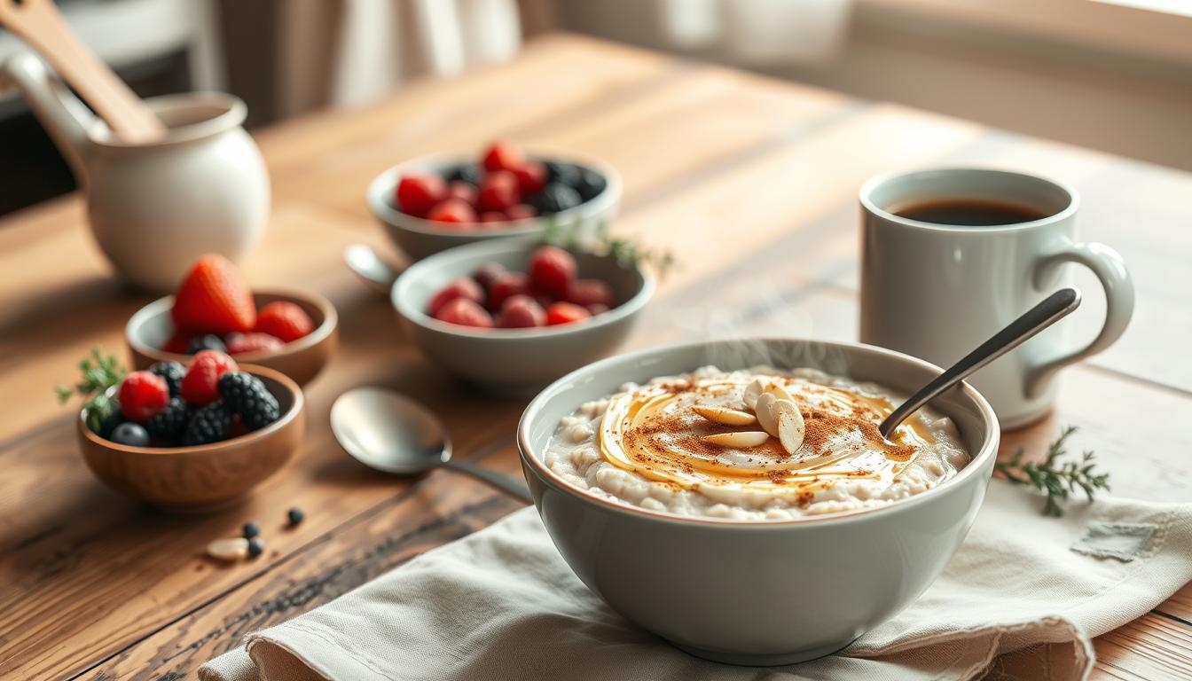 Haferflockenfrühstück