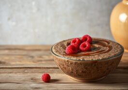 Himbeer-Schoko-Porridge Rezept