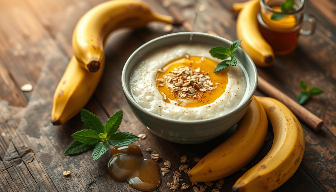 Honig-Bananen-Porridge Rezept