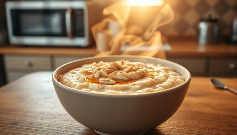 Mikrowellen Porridge Haferbrei
