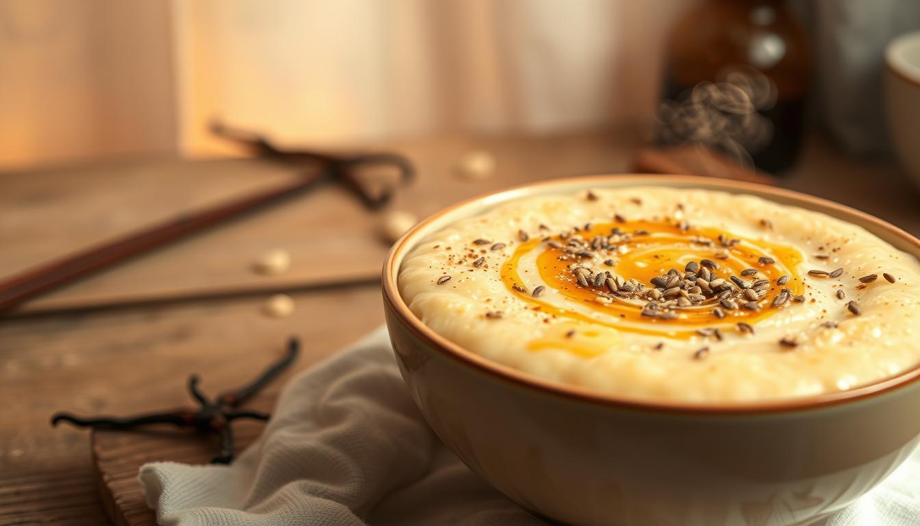 Mohn-Vanille-Porridge Rezept