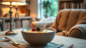 Porridge am Abend essen