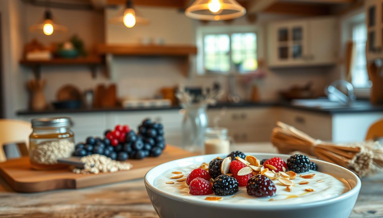 Quark-Porridge Rezept