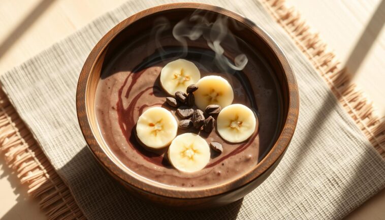 Schoko-Bananen-Porridge