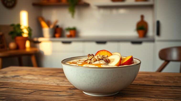 Veganes Buchweizen-Porridge