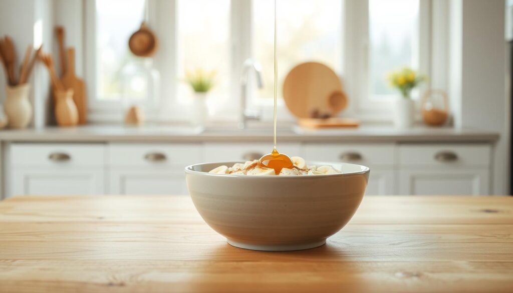 Zubereitung Porridge Schritt für Schritt