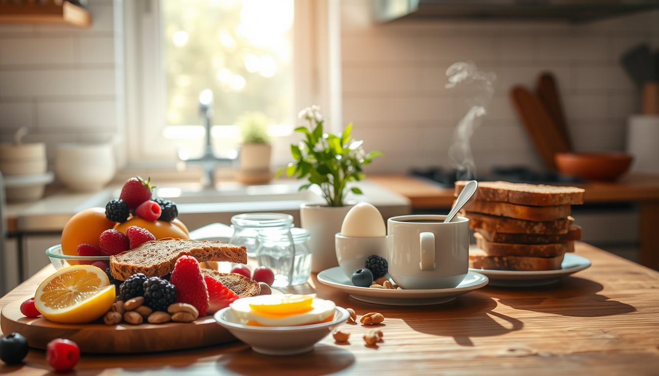gesundes Frühstück